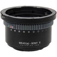 FotodioX Mamiya 645 AF/AFD Lens to Sony E-Mount Camera Pro Lens Mount Adapter