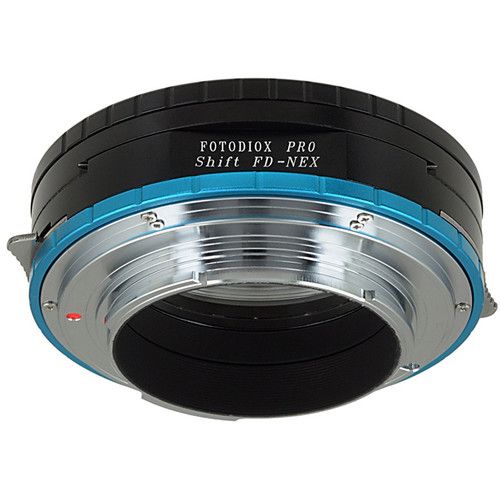  FotodioX Pro Lens Mount Shift Adapter for Canon FD-Mount Lens to Sony E-Mount APS-C Camera