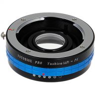 FotodioX Pro Mount Adapter with Aperture Control Dial for Yashica 230-AF Lens to Pentax K-Mount Camera