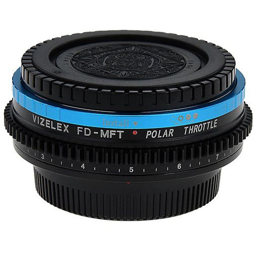  FotodioX Canon FD Lens to Micro Four Thirds Camera Vizelex Polar Throttle Adapter