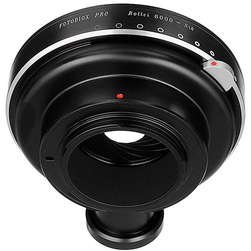  FotodioX Pro Lens Mount Adapter for Rollei 6000 Lens to Nikon F Mount Camera