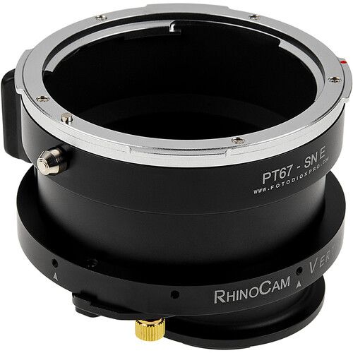  FotodioX RhinoCam Vertex Rotating Stitching Adapter for Pentax 67 Lens to Sony E-Mount Mirrorless Cameras