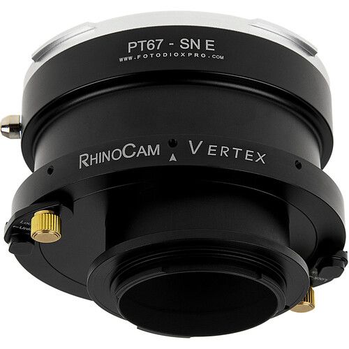  FotodioX RhinoCam Vertex Rotating Stitching Adapter for Pentax 67 Lens to Sony E-Mount Mirrorless Cameras