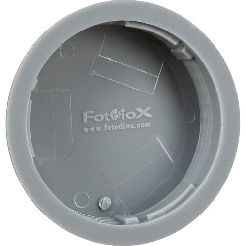  FotodioX Designer Rear Lens Cap for Canon EOS EF & EF-S-Mount Lenses (Gray)