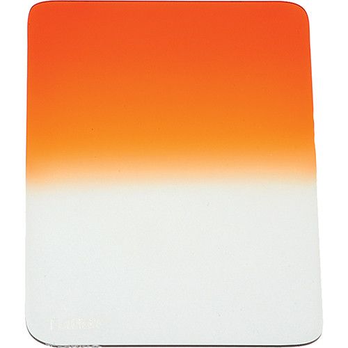  FotodioX 130 x 173mm Soft-Edge Graduated Sunset Orange 0.6 Filter (2-Stop)