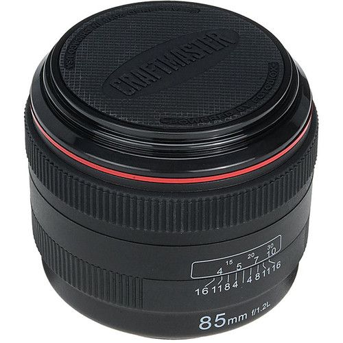  FotodioX LenzCoaster Lens Replica Coaster Set (Black)