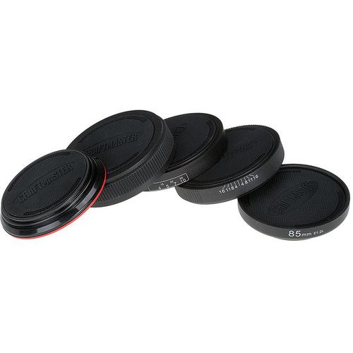  FotodioX LenzCoaster Lens Replica Coaster Set (Black)