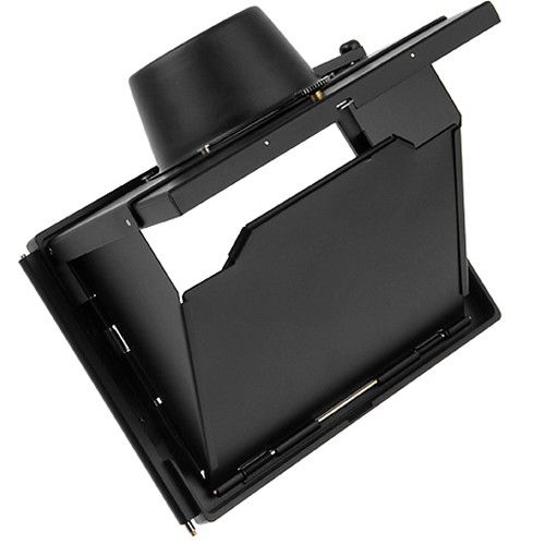  FotodioX Pro Right Angle View Finder Hood for 4x5 Linhof Camera (Black)