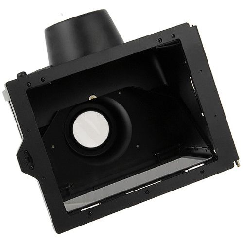  FotodioX Pro Right Angle View Finder Hood for 4x5 Linhof Camera (Black)