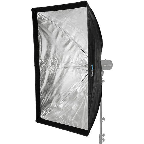  FotodioX EZ-Pro Rectangle Softbox with Quantum Qflash and TRIO Flash Speed Ring (32 x 48