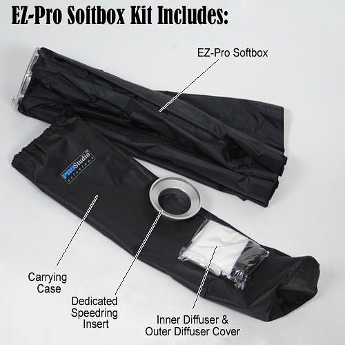  FotodioX EZ-Pro Strip Softbox with Soft Diffuser for Nissin Flashes (12 x 56
