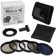 FotodioX Ninja Magnetic Mobile 55mm Filter Adapter Starter Kit