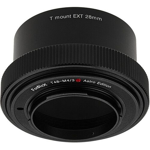  FotodioX Lens Adapter Astro Edition for T-Mount Wide Field Telescopes to Micro Four Thirds-Mount Cameras