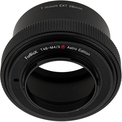  FotodioX Lens Adapter Astro Edition for T-Mount Wide Field Telescopes to Micro Four Thirds-Mount Cameras