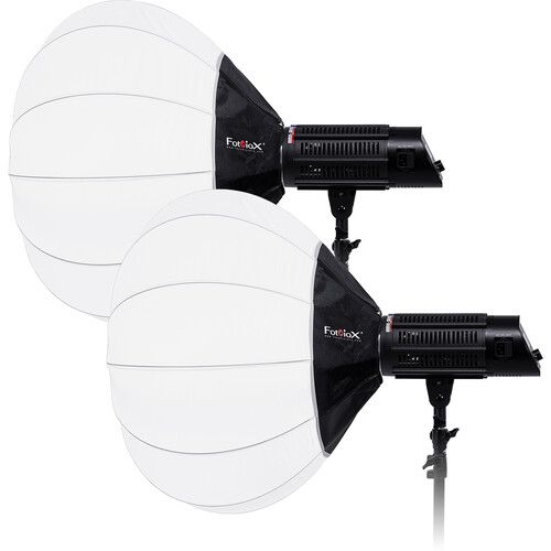  FotodioX Pro Warrior Deluxe Daylight 5600K 2-Light Kit