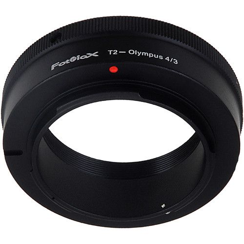  FotodioX Lens Mount Adapter for T-Mount T/T-2 Screw Mount SLR Lens to Olympus 4/3 (OM4/3 or 4/3) Mount Mirrorless Camera Body