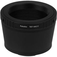 FotodioX Lens Mount Adapter for T-Mount T/T-2 Screw Mount SLR Lens to Nikon 1-Series Mirrorless Camera Body