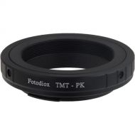 FotodioX Lens Mount Adapter for T-Mount T/T-2 Screw Mount SLR Lens to Pentax K (PK) Mount SLR Camera Body