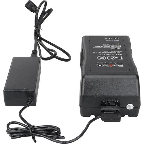  FotodioX Li-Ion 230Wh V-Mount Battery and Charger Kit