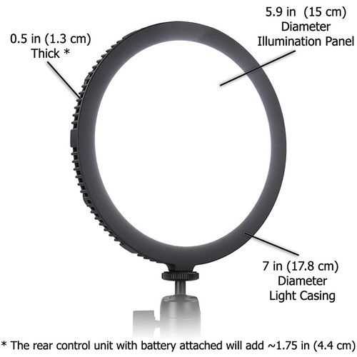  FotodioX C-200RS FlapJack LED Bi-Color Edge Light (7