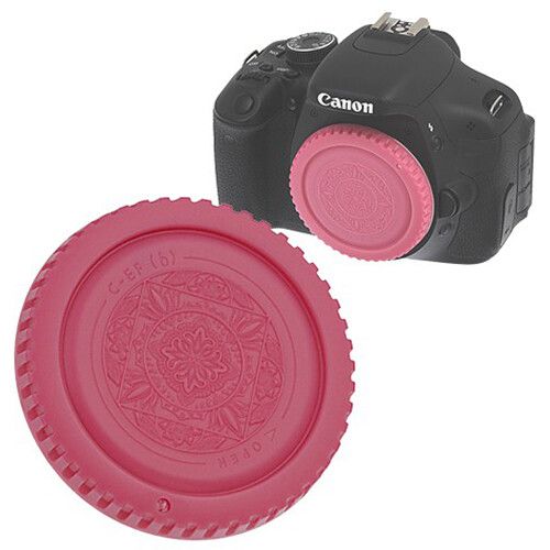  FotodioX Designer Body Cap for Canon EF Mount Cameras (Pink)