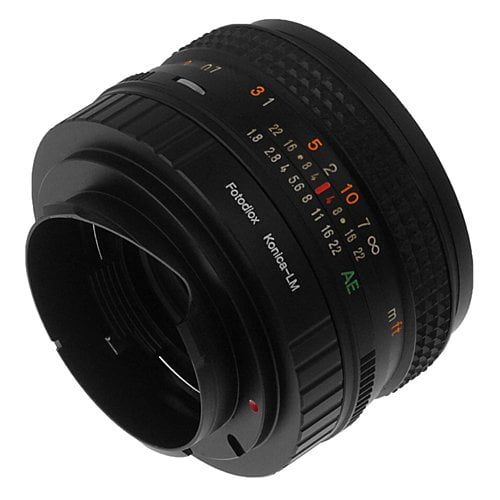  Fotodiox Lens Mount Adapter - Konica Auto-Reflex (AR) SLR Lens to Leica M Mount Rangefinder Camera Body