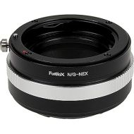 Fotodiox Lens Mount Adapter - Nikon Nikkor F Mount G-Type D/SLR Lens to Sony Alpha E-Mount Mirrorless Camera Body