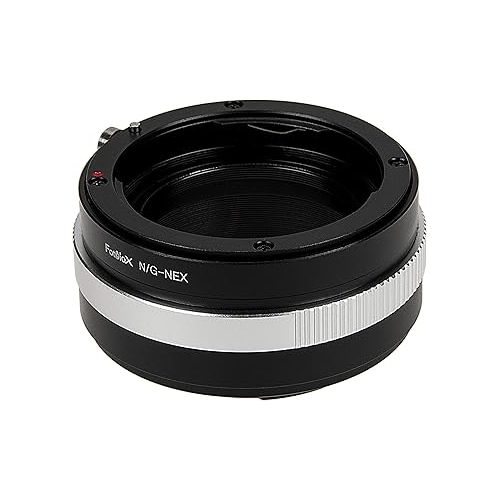  Fotodiox Lens Mount Adapter - Nikon Nikkor F Mount G-Type D/SLR Lens to Sony Alpha E-Mount Mirrorless Camera Body