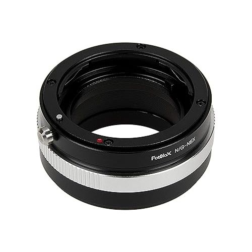  Fotodiox Lens Mount Adapter - Nikon Nikkor F Mount G-Type D/SLR Lens to Sony Alpha E-Mount Mirrorless Camera Body