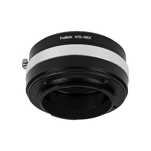  Fotodiox Lens Mount Adapter - Nikon Nikkor F Mount G-Type D/SLR Lens to Sony Alpha E-Mount Mirrorless Camera Body