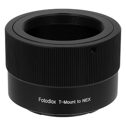  Fotodiox Lens Mount Adapter Compatible with T-Mount (42x0.75mm) Screw Mount Lenses to Sony E-Mount Cameras