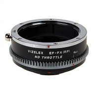Fotodiox Vizelex CINE ND Throttle Lens Adapter Compatible with Canon EF Full Frame Lenses on Fujifilm X-Mount Cameras