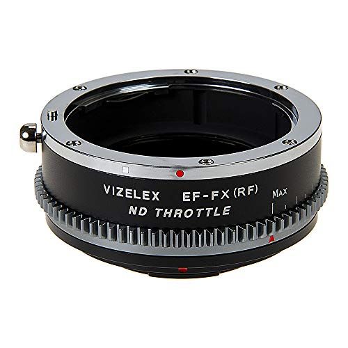  Fotodiox Vizelex CINE ND Throttle Lens Adapter Compatible with Canon EF Full Frame Lenses on Fujifilm X-Mount Cameras