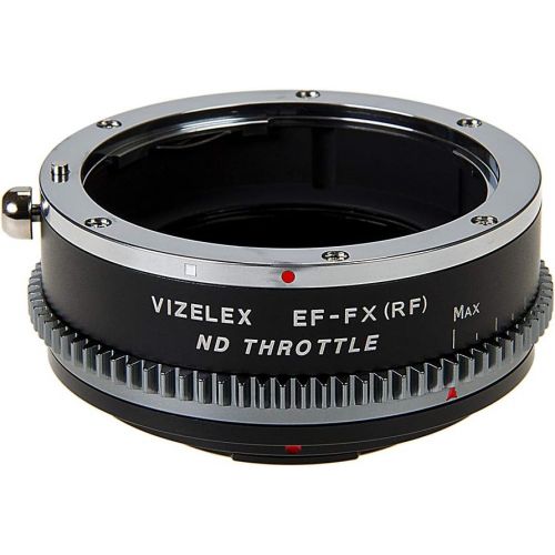  Fotodiox Vizelex CINE ND Throttle Lens Adapter Compatible with Canon EF Full Frame Lenses on Fujifilm X-Mount Cameras