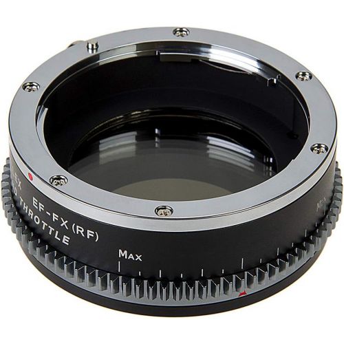  Fotodiox Vizelex CINE ND Throttle Lens Adapter Compatible with Canon EF Full Frame Lenses on Fujifilm X-Mount Cameras