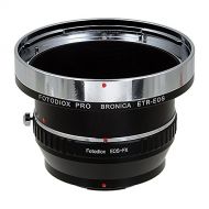 Fotodiox Pro Lens Mount Adapters, Bronica ETR (ETRC, ETRS, ETR-C, ETRSi) Mount Lenses to Fujifilm X-Series Mirrorless Camera Adapter