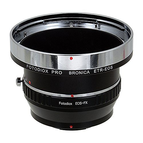  Fotodiox Pro Lens Mount Adapters, Bronica ETR (ETRC, ETRS, ETR-C, ETRSi) Mount Lenses to Fujifilm X-Series Mirrorless Camera Adapter