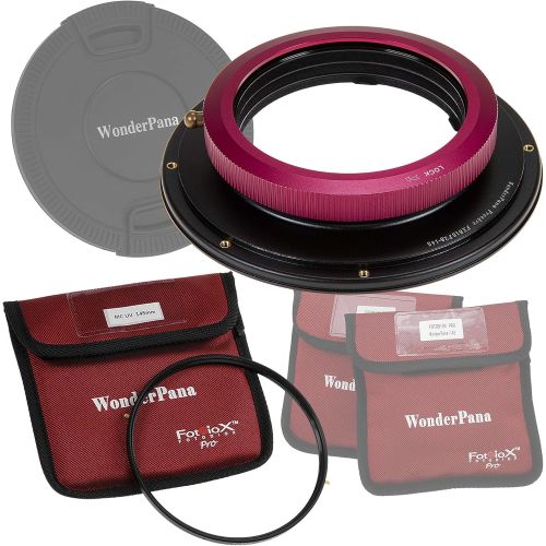  Fotodiox WonderPana FreeArc 145mm MC-UV Kit Compatible with Fujifilm XF 8-16mm f/2.8 R LM WR Lens