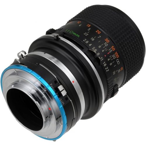  Fotodiox Pro Lens Mount Shift Adapter Mamiya 645 (M645) Mount Lenses to Fujifilm X-Series Mirrorless Camera Adapter - fits X-Mount Camera Bodies Such as X-Pro1, X-E1, X-M1, X-A1, X