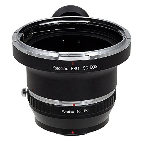  Fotodiox Pro Lens Mount Adapters, Bronica SQ (SQ-A, SQ-Am, SQ-Ai, SQ-B) Mount Lenses to Fujifilm X-Series Mirrorless Camera Adapter