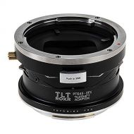 Fotodiox Pro TLT ROKR - Tilt/Shift Lens Mount Adapter Compatible with Pentax 645 (P645) Mount SLR Lenses to Fujifilm Fuji G-Mount GFX Mirrorless Camera Body