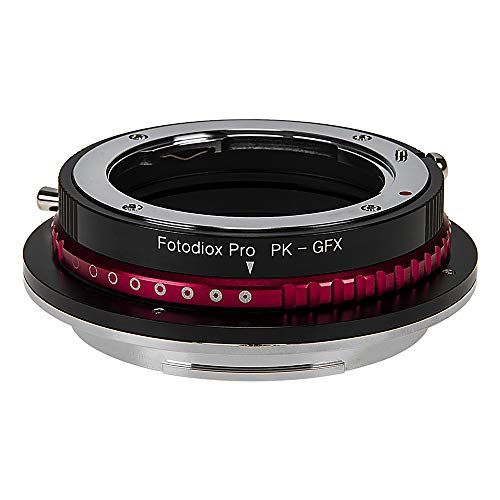  Fotodiox DLX Lens Mount Adapter Compatible with Pentax K AF (KAF) Lenses to Fujifilm GFX G-Mount Mirrorless Cameras