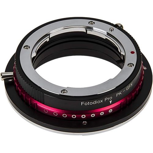  Fotodiox DLX Lens Mount Adapter Compatible with Pentax K AF (KAF) Lenses to Fujifilm GFX G-Mount Mirrorless Cameras