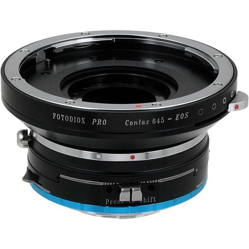  Fotodiox Pro Lens Mount Shift Adapter Contax 645 (C645) Mount Lenses to Fujifilm X-Series Mirrorless Camera Adapter - fits X-Mount Camera Bodies Such as X-Pro1, X-E1, X-M1, X-A1, X