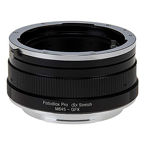  Fotodiox DLX Stretch Lens Mount Adapter Compatible with Mamiya 645 MF Lenses to Fujifilm GFX G-Mount Mirrorless Cameras