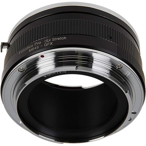  Fotodiox DLX Stretch Lens Mount Adapter Compatible with Mamiya 645 MF Lenses to Fujifilm GFX G-Mount Mirrorless Cameras