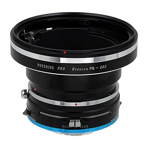  Fotodiox Pro Lens Mount Shift Adapter Bronica GS-1 (PG) Mount Lenses to Fujifilm X-Series Mirrorless Camera Adapter - fits X-Mount Camera Bodies Such as X-Pro1, X-E1, X-M1, X-A1, X