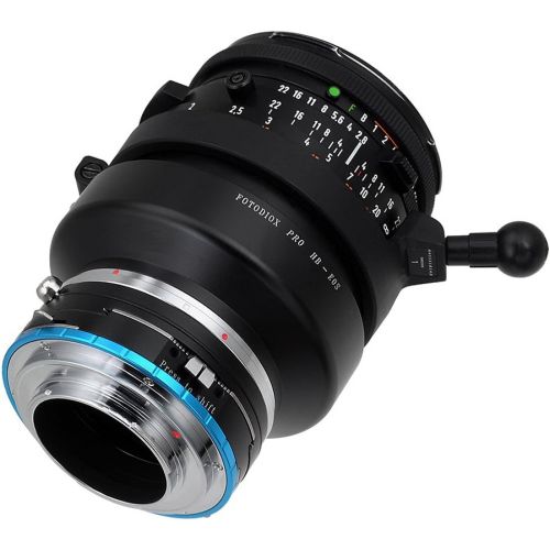  Fotodiox Pro Lens Mount Shift Adapter Hasselblad V-Mount Lenses to Fujifilm X-Series Mirrorless Camera Adapter - fits X-Mount Camera Bodies Such as X-Pro1, X-E1, X-M1, X-A1, X-E2,