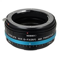 Fotodiox Vizelex ND Throttle Lens Adapter Compatible with Nikon F-Mount G-Type Lenses to Fujifilm X-Mount Cameras