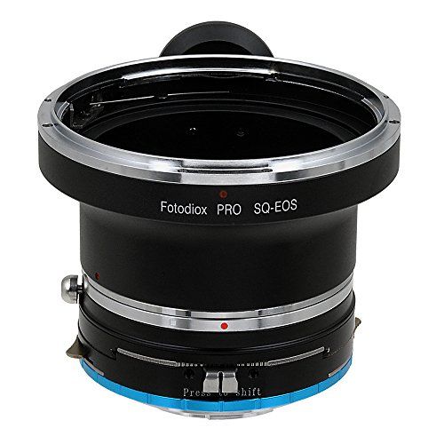  Fotodiox Pro Lens Mount Shift Adapter Bronica SQ (SQ-A, SQ-Am, SQ-Ai, SQ-B) Mount Lenses to Fujifilm X-Series Mirrorless Camera Adapter - fits X-Mount Camera Bodies such as X-Pro1,